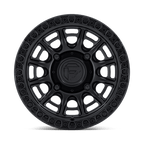 Fuel Utv Fv832 Cycle Utv 15X7 +38 Matte Black W/ Gloss Black Lip
