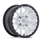 Fuel Utv Fv866 Piston Utv 15X7 +38 Hyper Silver Mach-Fc M-Blk Lip