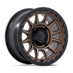 Fuel Utv Fv866 Piston Utv 15X7 +10 Matte Bronze W Matte Black Lip