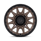 Fuel Utv Fv866 Piston Utv 15X7 +10 Matte Bronze W Matte Black Lip
