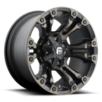 Fuel 1Pc D569 Vapor 18X9 -12 Matte Black Double Dark Tint