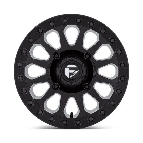 Fuel Utv D920 Vector Utv Beadlock 14X7 +38 Matte Black