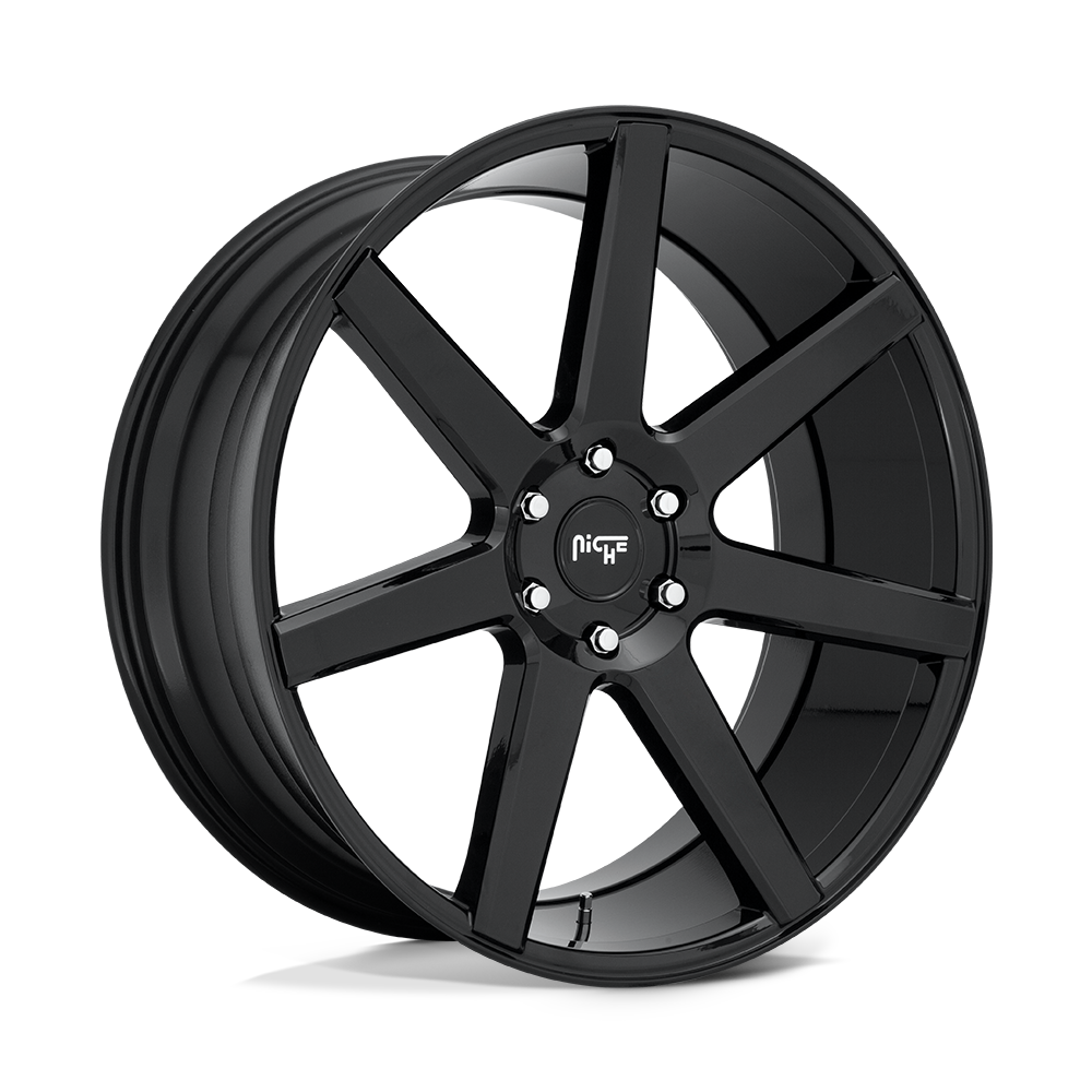 Niche 1Pc M230 Future 22X9.5 +19 Gloss Black
