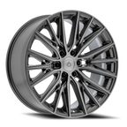 Arena Finesse 22X9.5 +25 Gloss Gunmetal W/ Brushed Face