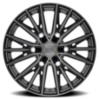 Arena Finesse 22X9.5 +25 Gloss Gunmetal W/ Brushed Face