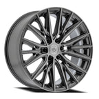 Arena Finesse 22X9.5 +25 Gloss Gunmetal W/ Brushed Face