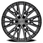 Arena Finesse 22X9.5 +25 Gloss Gunmetal W/ Brushed Face