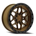 Arena Fury 20X9 +0 Smoked Bronze W/ Gloss Black Lip