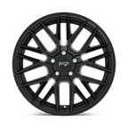 Niche 1Pc M190 Gamma 18X8 +42 Matte Black