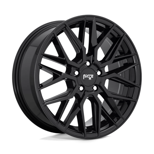 Niche 1Pc M224 Gamma 18X8 +42 Gloss Black