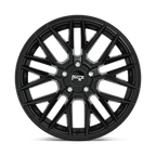 Niche 1Pc M224 Gamma 18X8 +42 Gloss Black