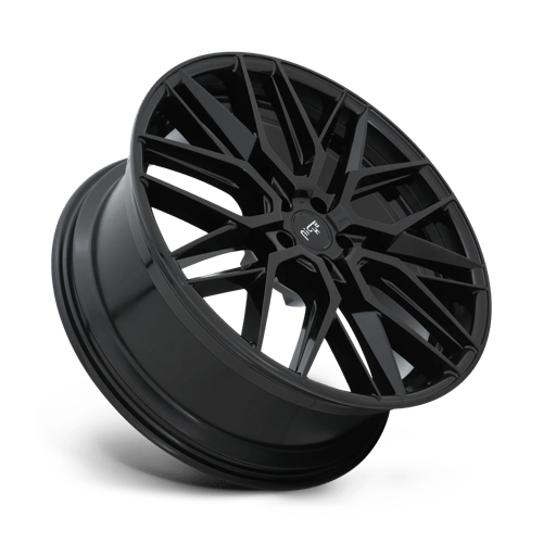 Niche 1Pc M224 Gamma 19X8.5 +42 Gloss Black