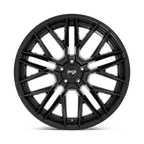 Niche 1Pc M224 Gamma 20X9 +38 Gloss Black