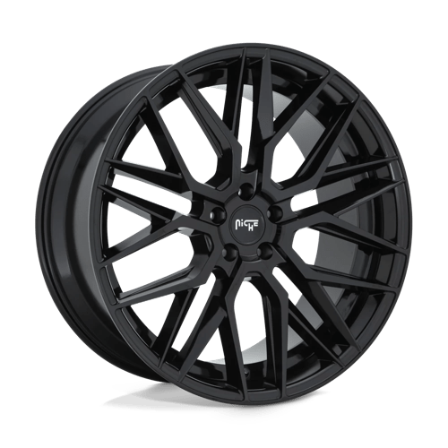 Niche 1Pc M224 Gamma 22X10.5 +35 Gloss Black