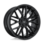 Niche 1Pc M224 Gamma 22X10.5 +35 Gloss Black