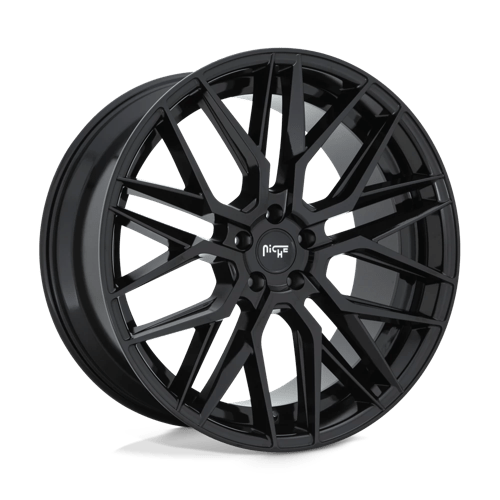 Niche 1Pc M224 Gamma 22X10.5 +35 Gloss Black