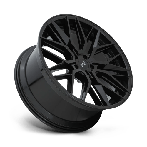 Niche 1Pc M224 Gamma 22X10.5 +35 Gloss Black