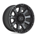 Xd Xd852 Gauntlet 20X10 -18 Satin Black W/ Gray Tint