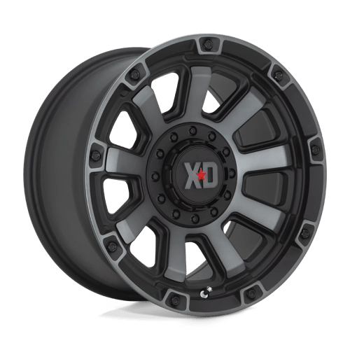 Xd Xd852 Gauntlet 20X9 +0 Satin Black W/ Gray Tint
