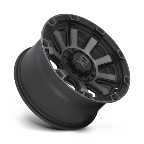 Xd Xd852 Gauntlet 20X10 -18 Satin Black W/ Gray Tint