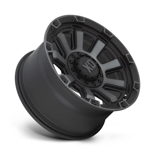 Xd Xd852 Gauntlet 20X10 -18 Satin Black W/ Gray Tint
