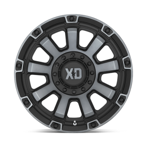 Xd Xd852 Gauntlet 20X10 -18 Satin Black W/ Gray Tint