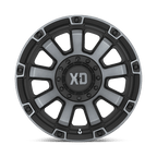 Xd Xd852 Gauntlet 20X9 +0 Satin Black W/ Gray Tint