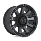 Xd Xd852 Gauntlet 20X10 -18 Satin Black W/ Gray Tint