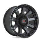 Xd Xd852 Gauntlet 20X10 -18 Satin Black W/ Gray Tint