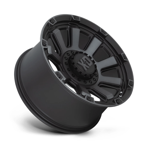 Xd Xd852 Gauntlet 20X10 -18 Satin Black W/ Gray Tint