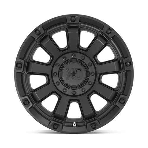 Xd Xd852 Gauntlet 17X9 +0 Satin Black