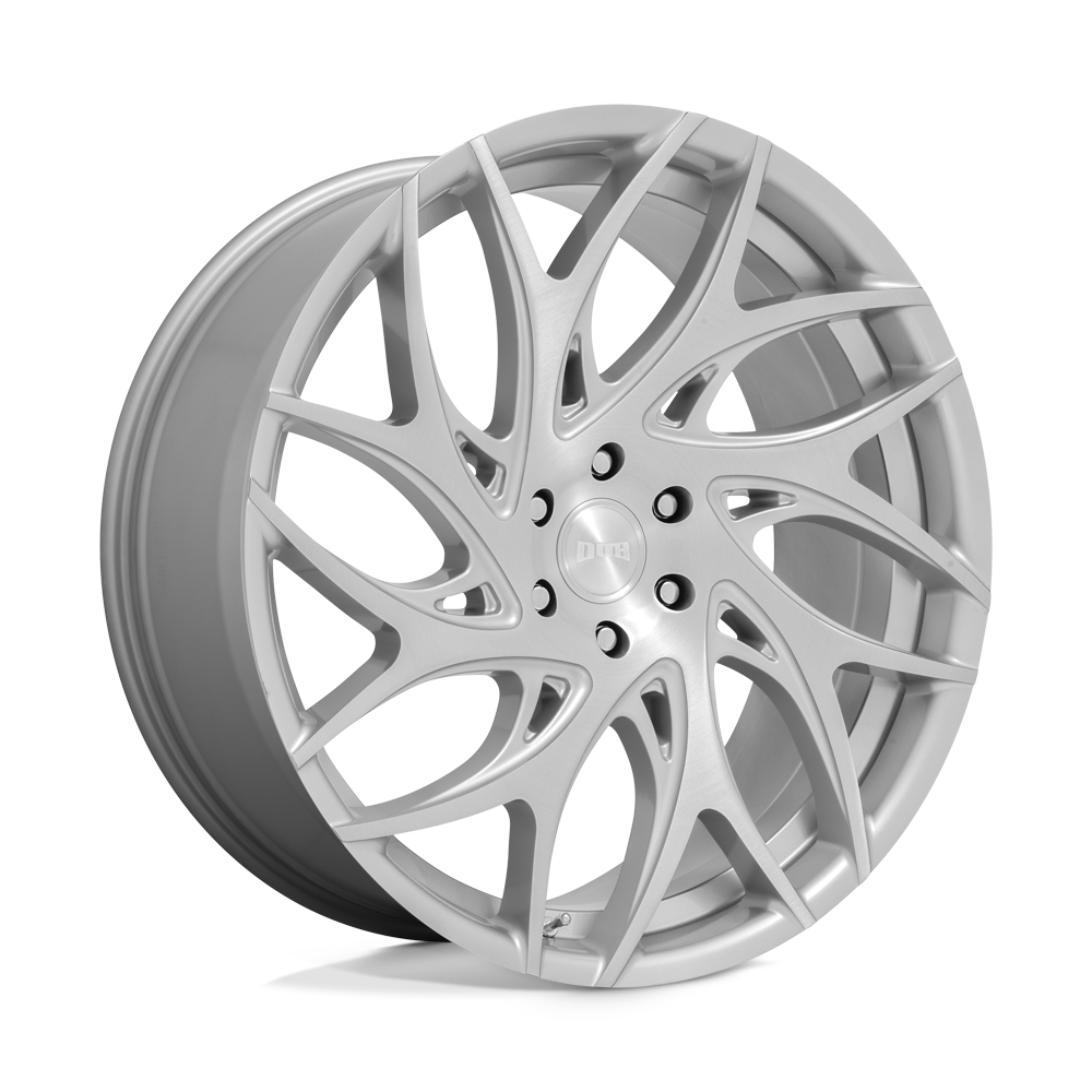 Dub 1Pc S261 G.O.A.T. 22X9 +35 Silver Brushed Face