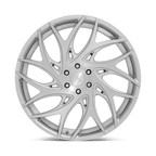 Dub 1Pc S261 G.O.A.T. 24X10 +30 Silver Brushed Face