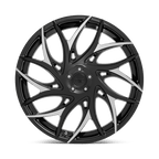Dub 1Pc S259 G.O.A.T. 26X10 +10 Gloss Black W/ Machined Spokes