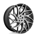 Dub 1Pc S260 G.O.A.T. 26X10 +30 Brush Face Gblk Drk Tint Spoke