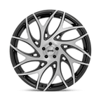 Dub 1Pc S260 G.O.A.T. 26X10 +30 Brush Face Gblk Drk Tint Spoke