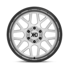 Xd Xd849 Grenade Ii 20X10 -18 Brushed Milled W/ G-Black Lip