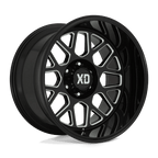 Xd Xd849 Grenade Ii 20X10 -18 Gloss Black Milled