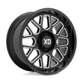 Xd Xd849 Grenade Ii 22X10 -18 Gloss Black Milled