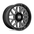 Xd Xd849 Grenade Ii 20X9 +0 Gloss Black Milled