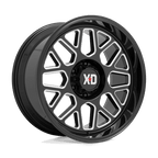 Xd Xd849 Grenade Ii 20X10 +12 Gloss Black Milled