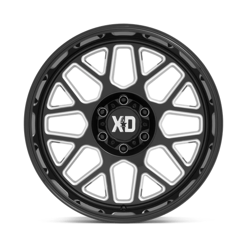 Xd Xd849 Grenade Ii 20X9 +0 Gloss Black Milled
