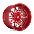 Xd Xd859 Gunner 20X10 -18 Candy Red Milled