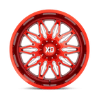 Xd Xd859 Gunner 20X10 -18 Candy Red Milled