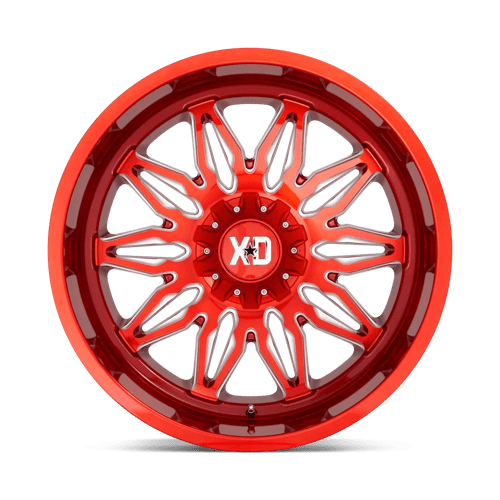 Xd Xd859 Gunner 20X10 -18 Candy Red Milled