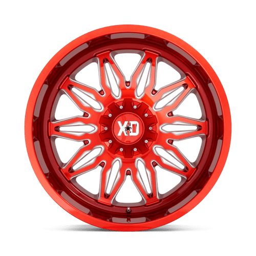 Xd Xd859 Gunner 20X10 -18 Candy Red Milled