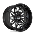 Xd Xd859 Gunner 22X10 -18 Gloss Black Milled