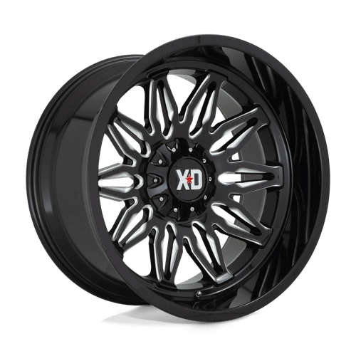 Xd Xd859 Gunner 22X12 -44 Gloss Black Milled