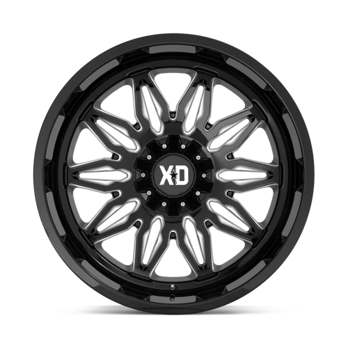 Xd Xd859 Gunner 22X10 -18 Gloss Black Milled