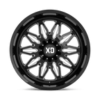 Xd Xd859 Gunner 22X10 -18 Gloss Black Milled